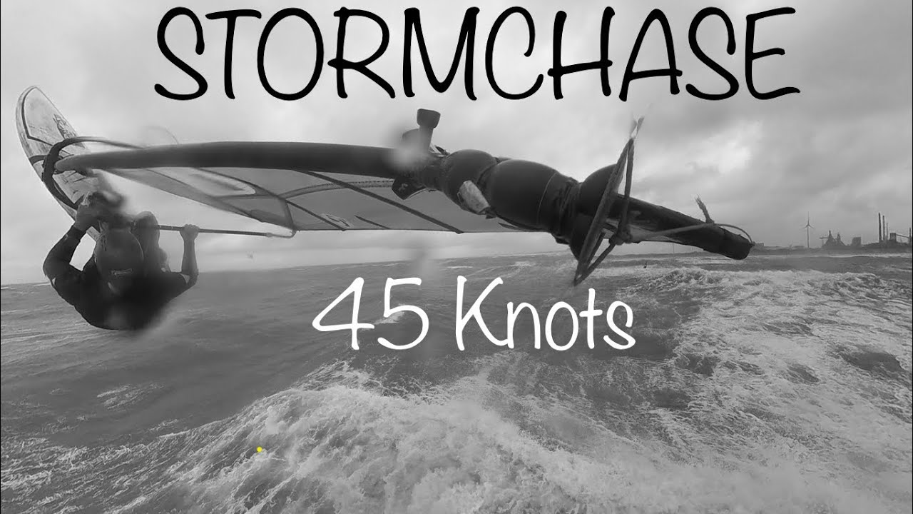 🇳🇱 STORMCHASE 45 KNOTS WINDSURFING 23/08/2024