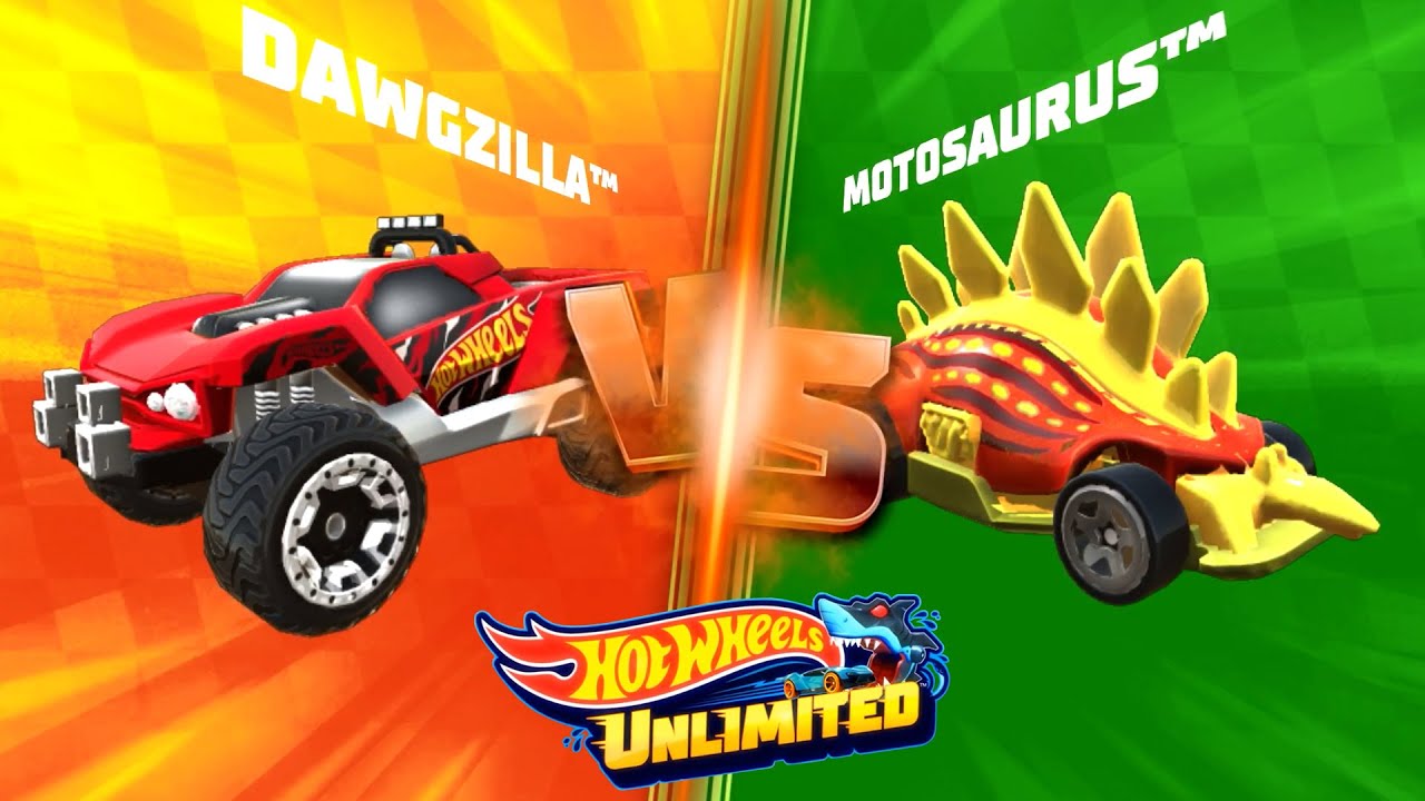 HOT WHEELS UNLIMITED 2 - Dawgzilla Vs Motosaurus