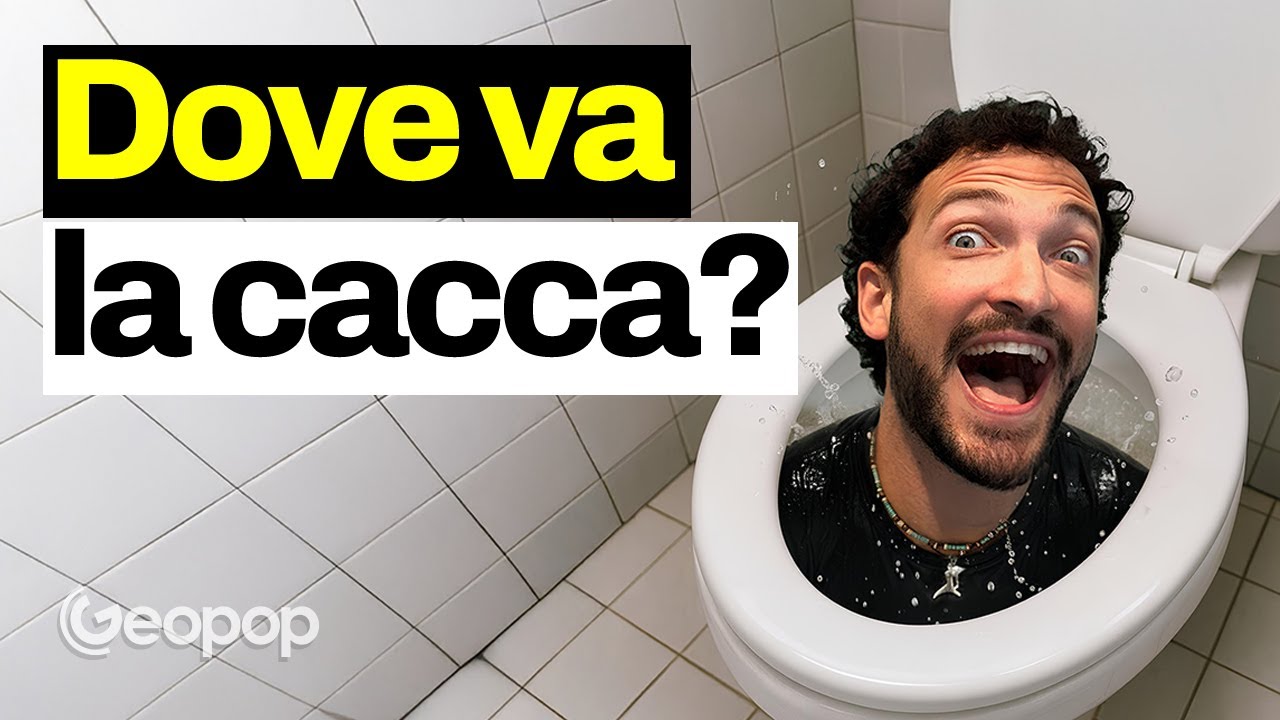 Dove finisce la cacca quando tiriamo lo sciacquone? Dentro a un depuratore di acque reflue
