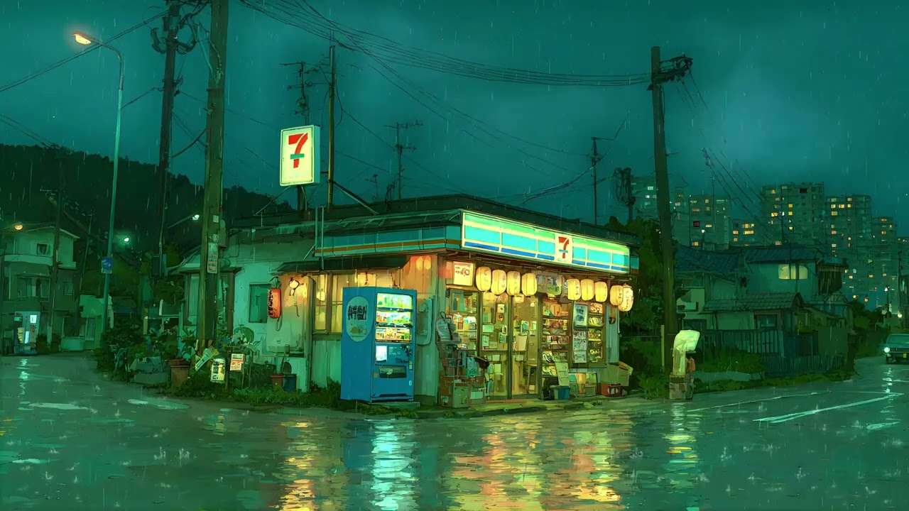 Tokyo After Midnight 🌙 Cozy Lofi Rain to Relax & Unwind