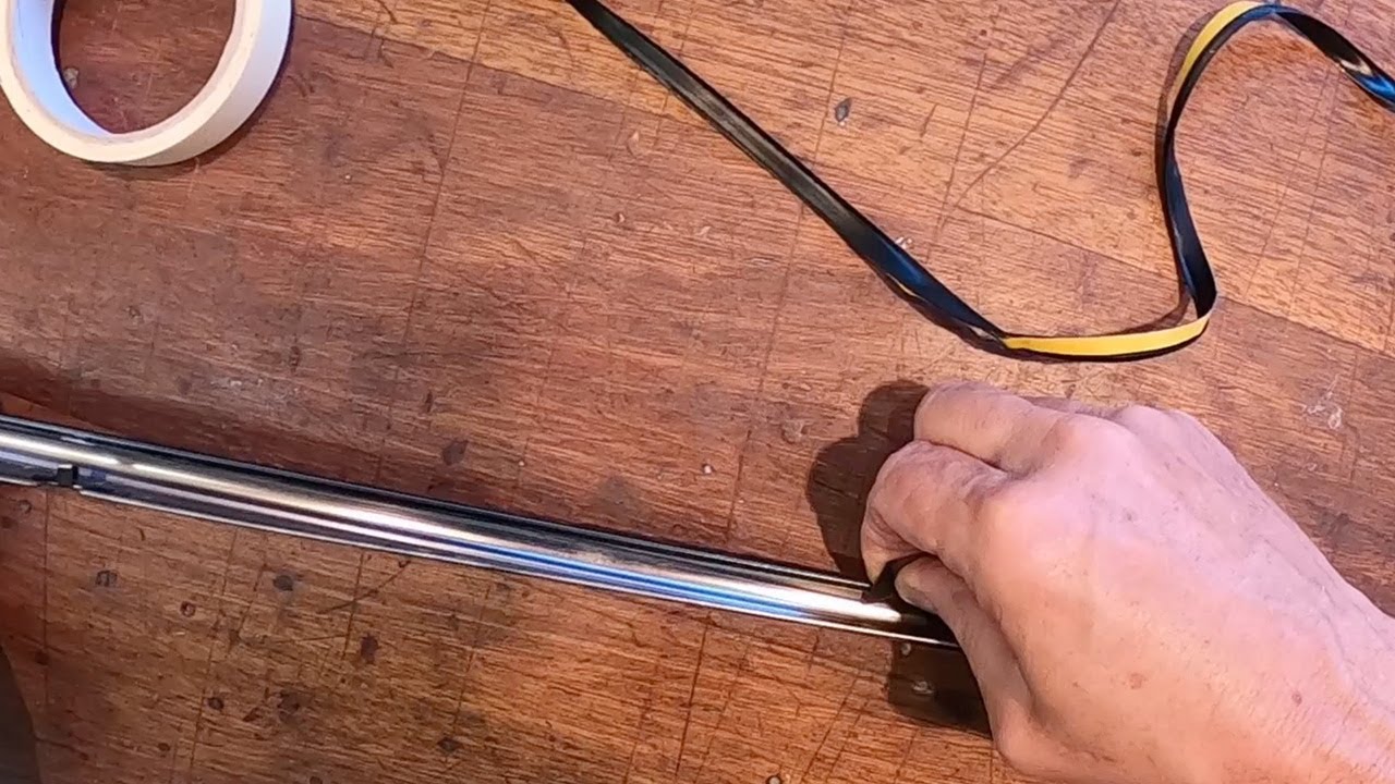 How to repair the Nissan Figaro Trim using a Self Adhesive Seal Strip Video