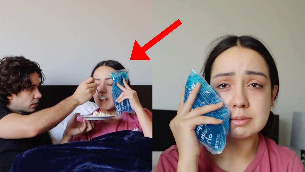She has never been in so much pain before!