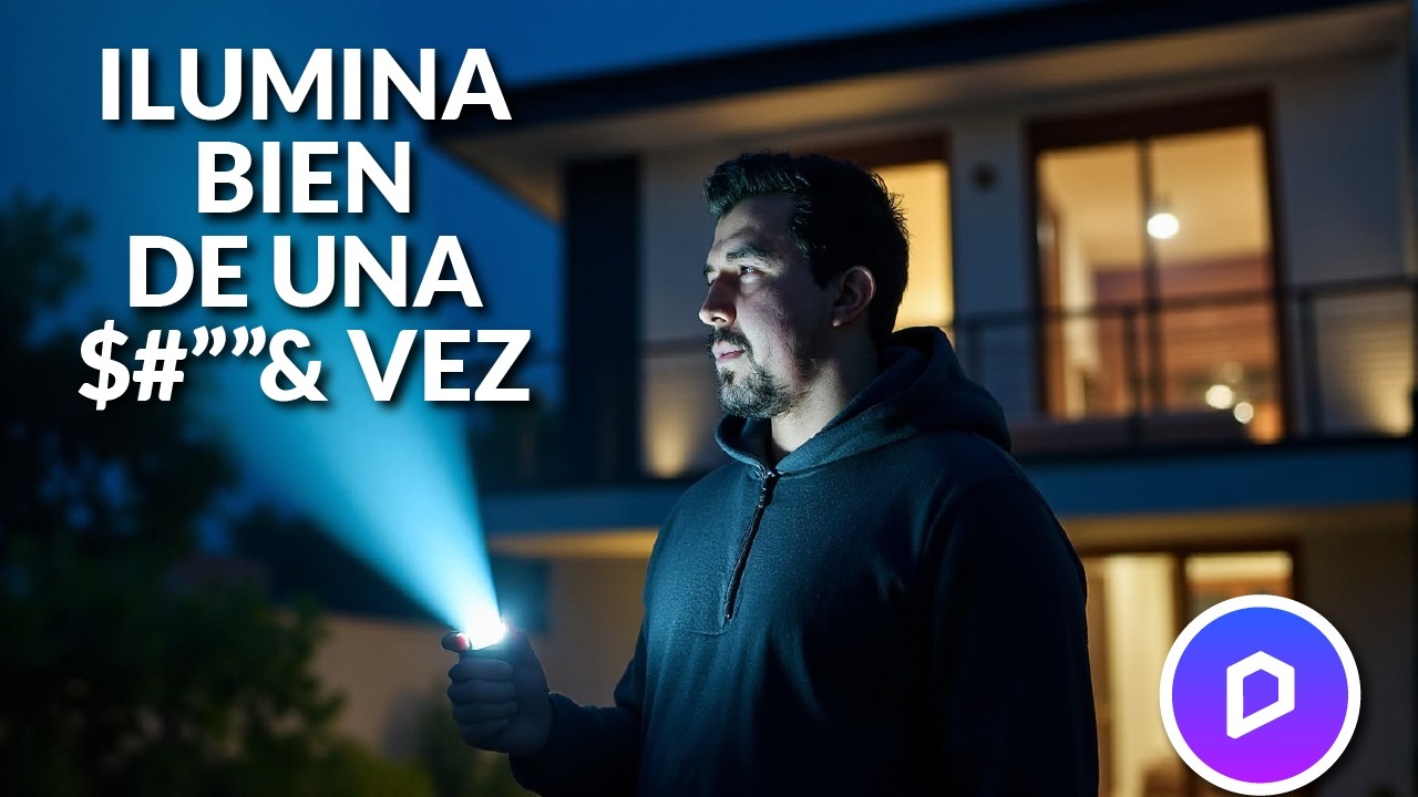La iluminación lo es todo | RENDER EXTERIOR REALISTA | Tutorial D5 render en español