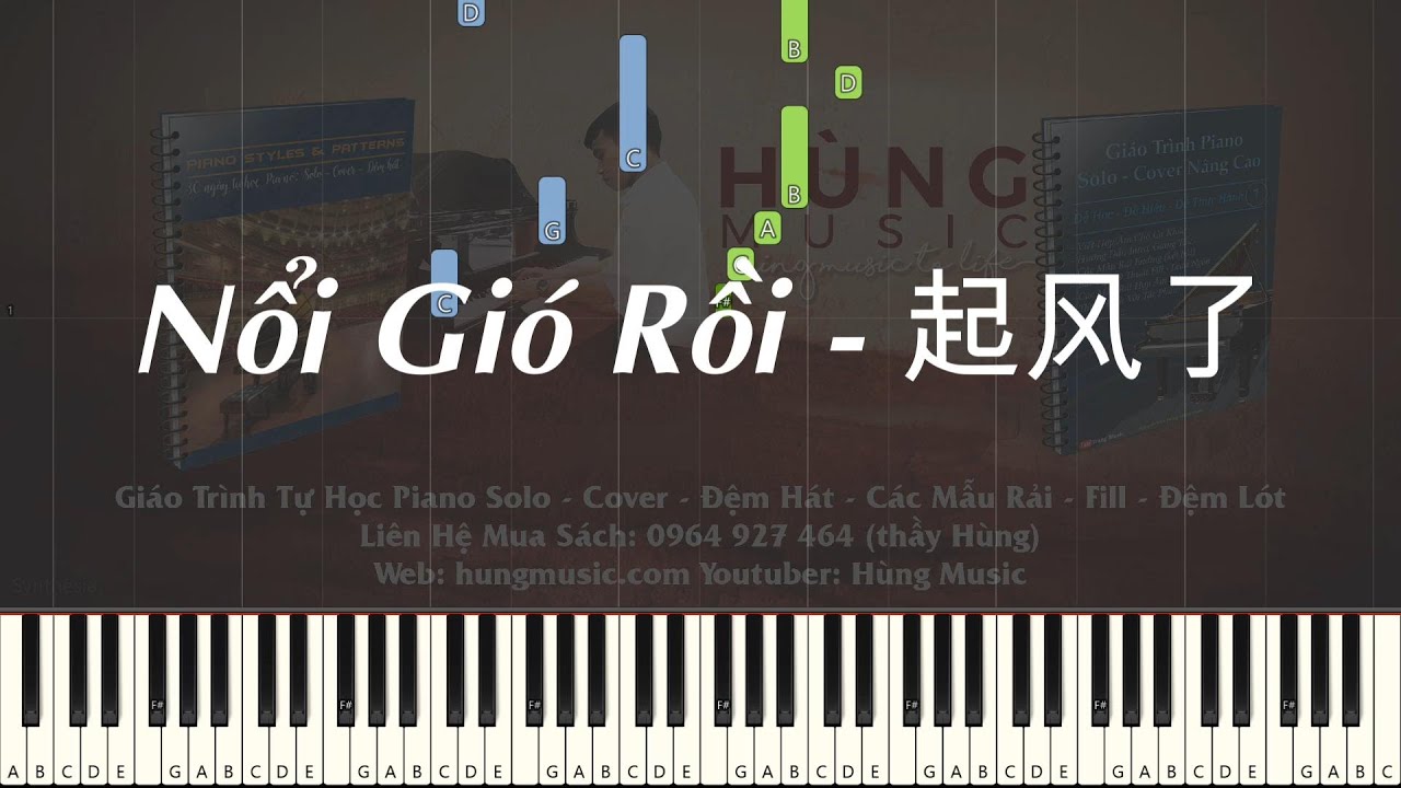 Nổi Gió Rồi Piano + Sheet Piano -  Hùng Music