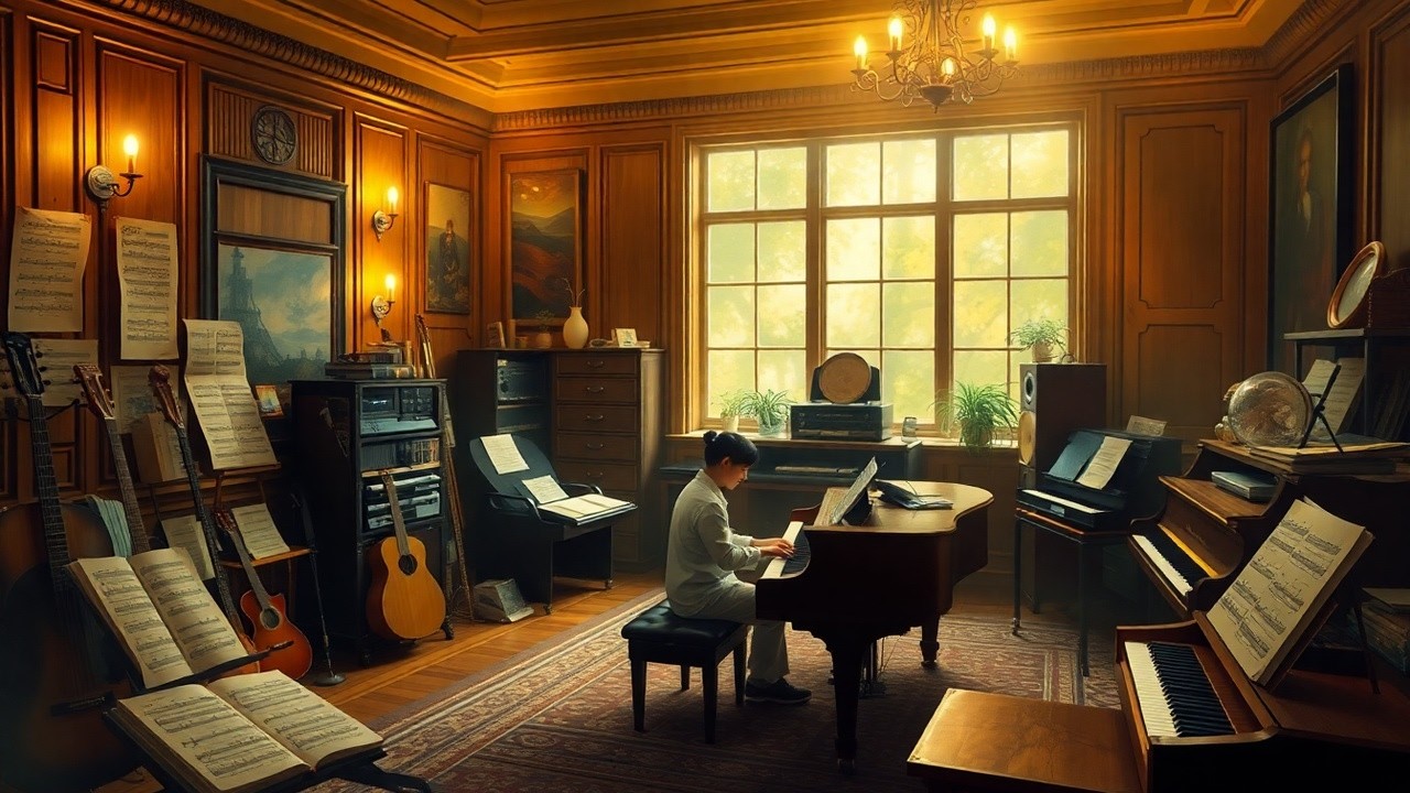 Dynamic Focus  Upbeat Music for Work Efficiency