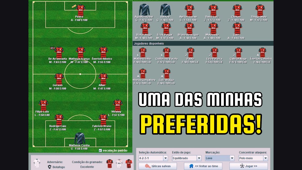 4-2-3-1... ESSA FORMAÇÃO É TOP DE MAIS! | ANALISANDO TÁTICAS - BRASFOOT (PC & MOBILE)