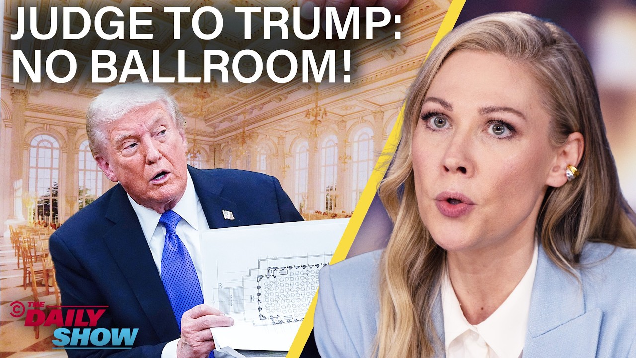 Trump Drops in on SCOTUS & Bulldozes Judge&rsquo;s Ballroom Construction Ruling | The Daily Show