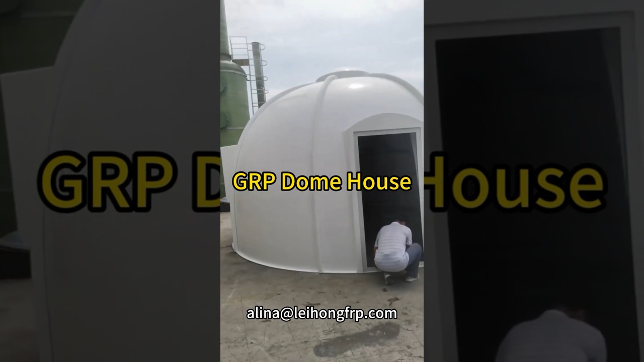 **Durable & Insulated FRP Dome Shelter &ndash; The Ultimate Protection Solution!**