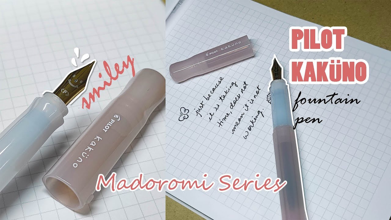 Pilot Kakuno Fountain Pen Madoromi Series | Unboxing & Review