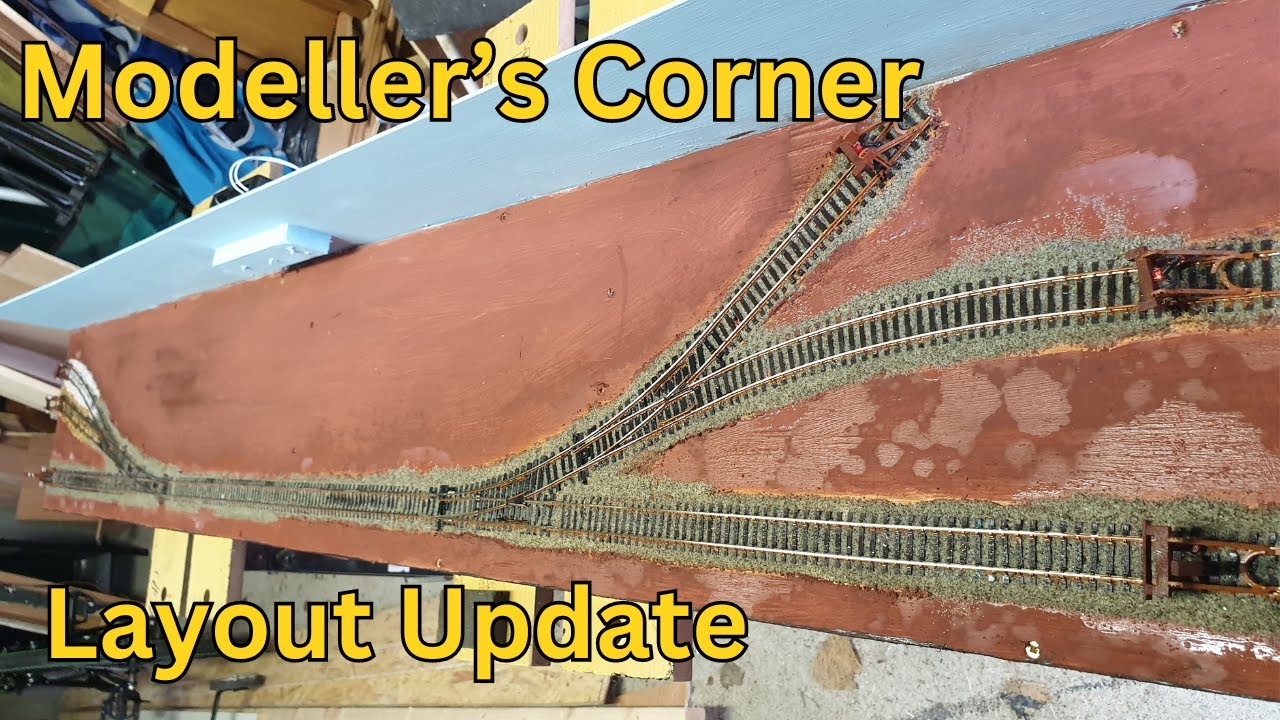 Mini Jobs And Modeller's Corner Model Railway Layout Update!