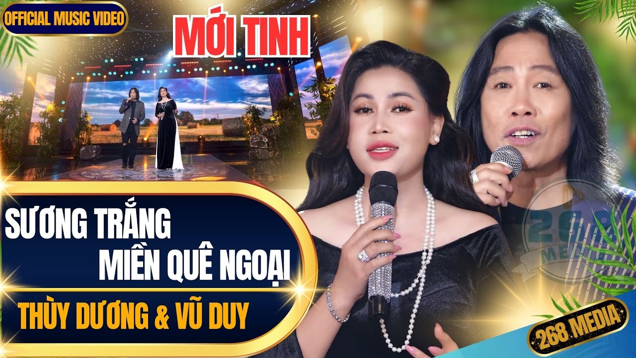 SƯƠNG TRẮNG MIỀN QUÊ NGOẠI - Thùy Dương ft Vũ Duy - Nhạc Vàng Hải Ngoại Hay Nhất | Official MV