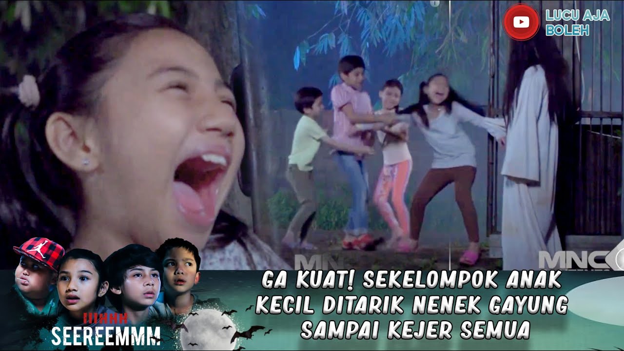 GA KUAT! SEKELOMPOK ANAK KECIL DITARIK NENEK GAYUNG SAMPAI KEJER SEMUA - IH SEREM