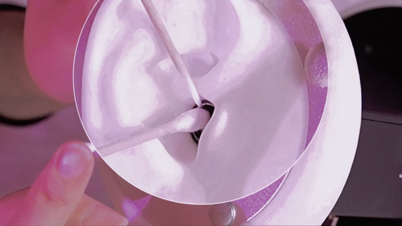 ASMR 극세사 면봉으로 극섬세 귀청소로 극락으로 보내버렷 (노토킹)