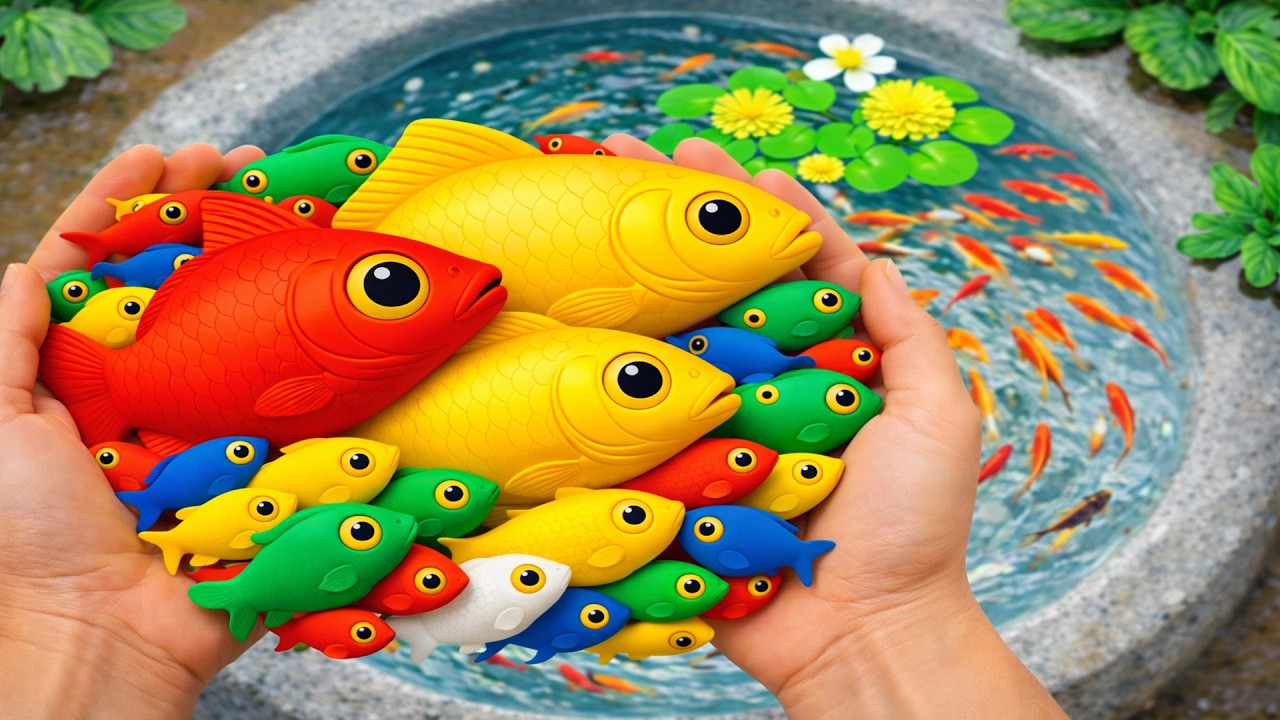 Amazing Catching Catfish, Baby Arowana, Perch, Koi, Guppies, Ornamental Fish, Frogs  Fishing Videos