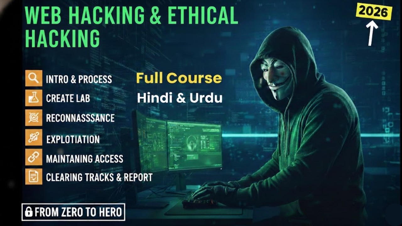 7. How to create Pentesting Lab Setup | Web Penetration Testing Full Course 2026 | Hindi & Urdu