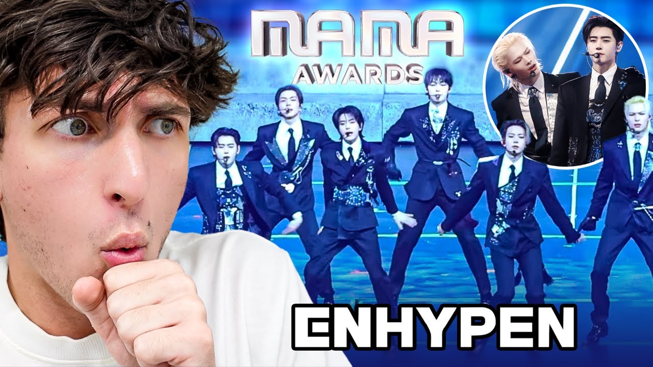 ENHYPEN победили на MAMA AWARDS 2025! Реакция на выступление