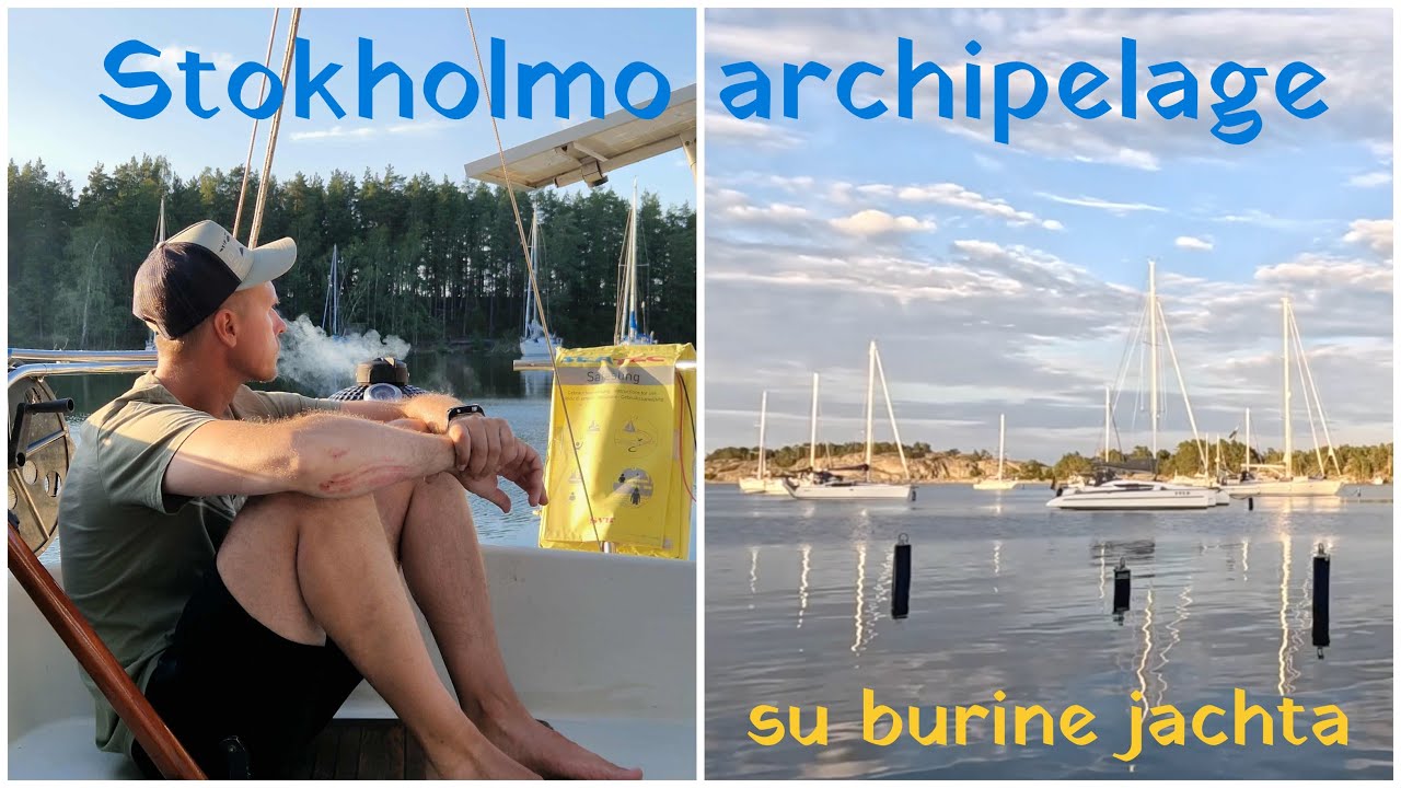 Atplaukėme į Stokholmo archipelagą
