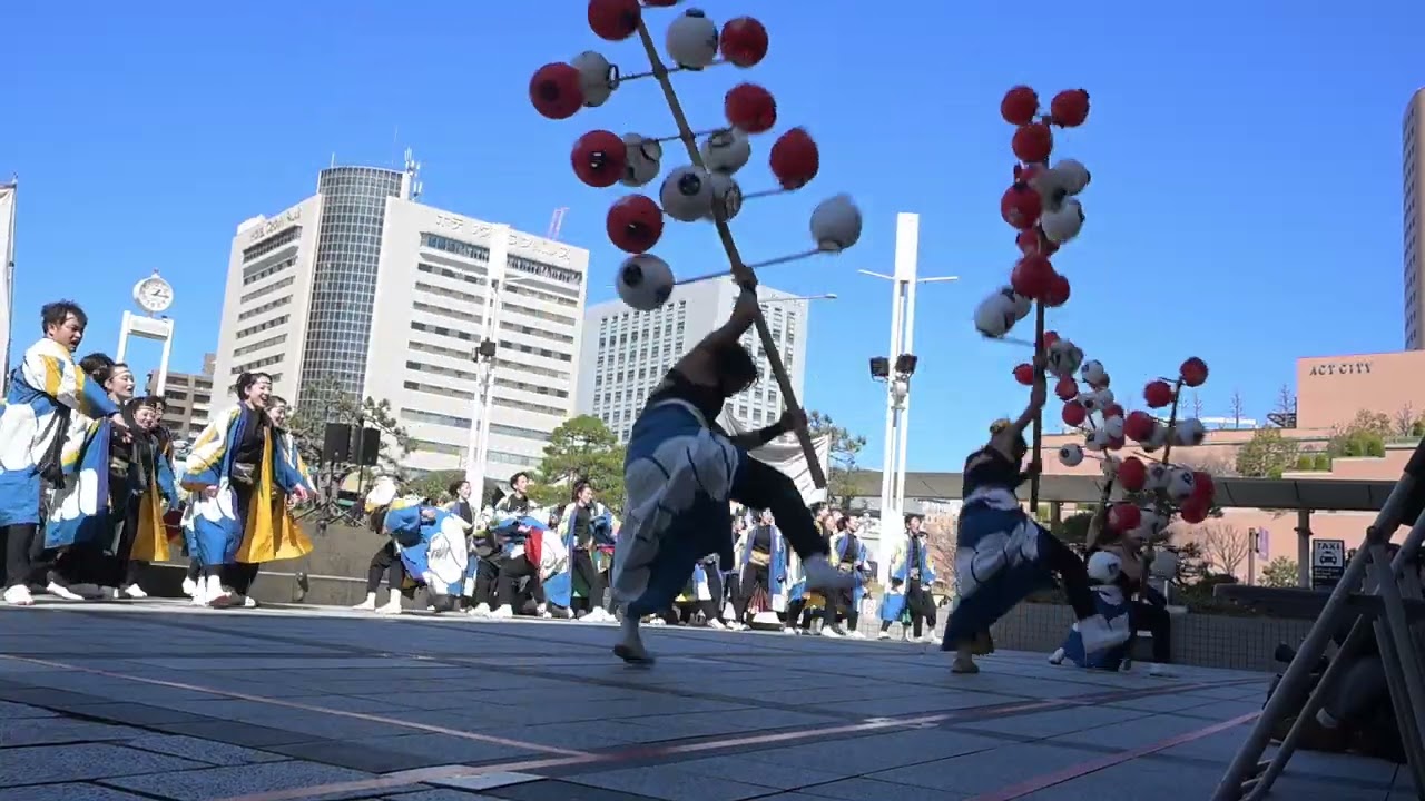 「心纏い」キタラ会場 第4回虹彩よさこい2026.3.8
