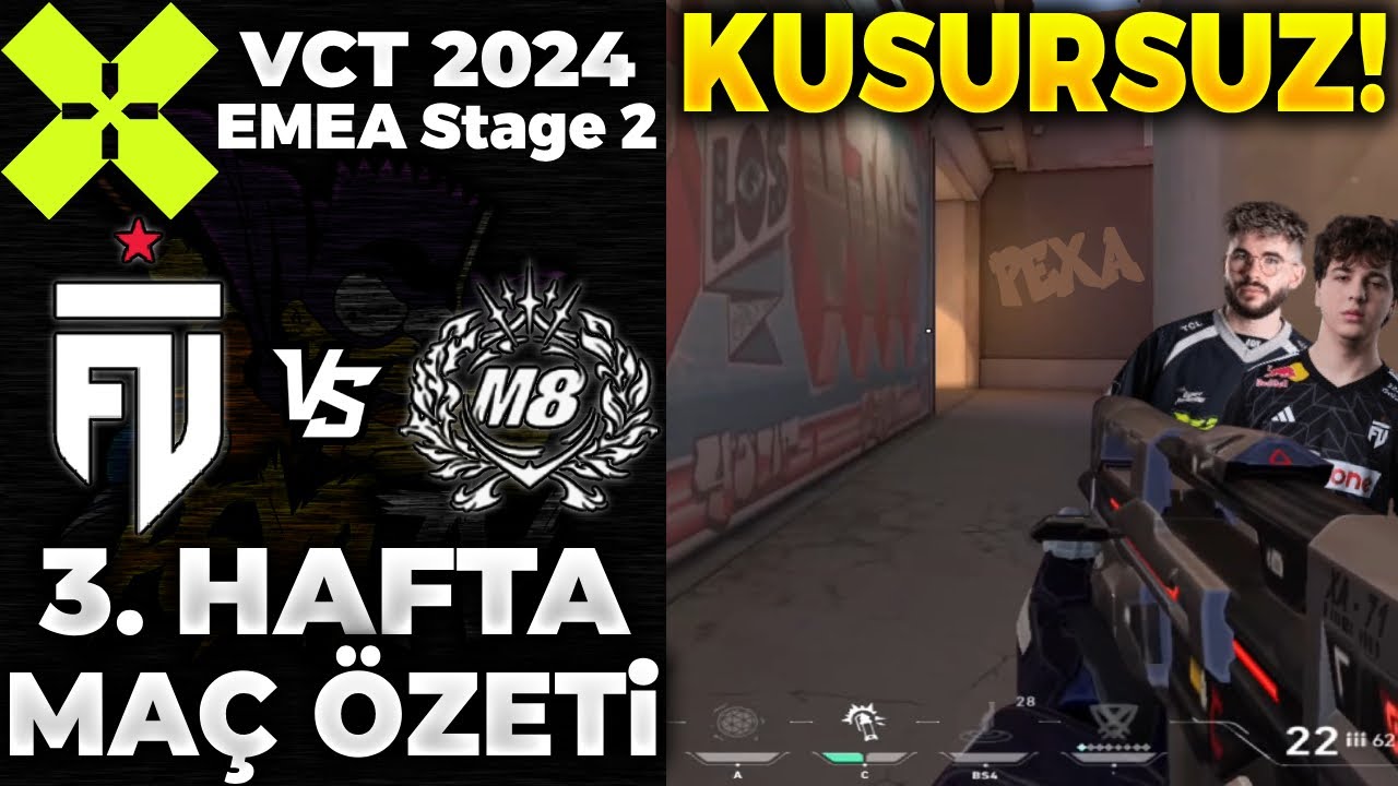FUT vs Gentle Mates MAÇ ÖZETİ | VALORANT 2024 EMEA Stage 2 - 3. HAFTA