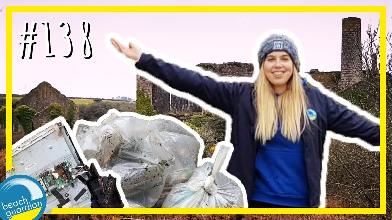 TIN MINE EXTREME LITTER CLEAN UP! | Cornwall litter picking VLOG!