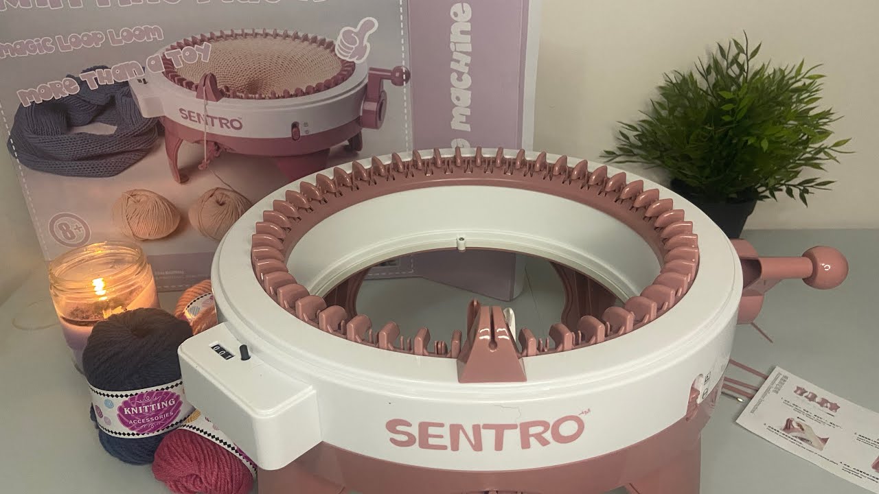 Sentro knitting machine - unboxing and set up #sentro #unboxing #knittingmachine