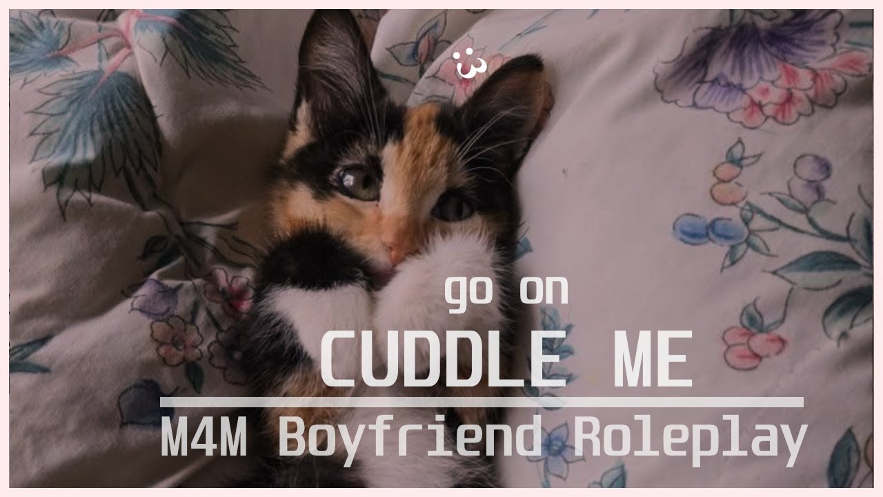 [m4m] cuddling my boyfriend [sleep aid]