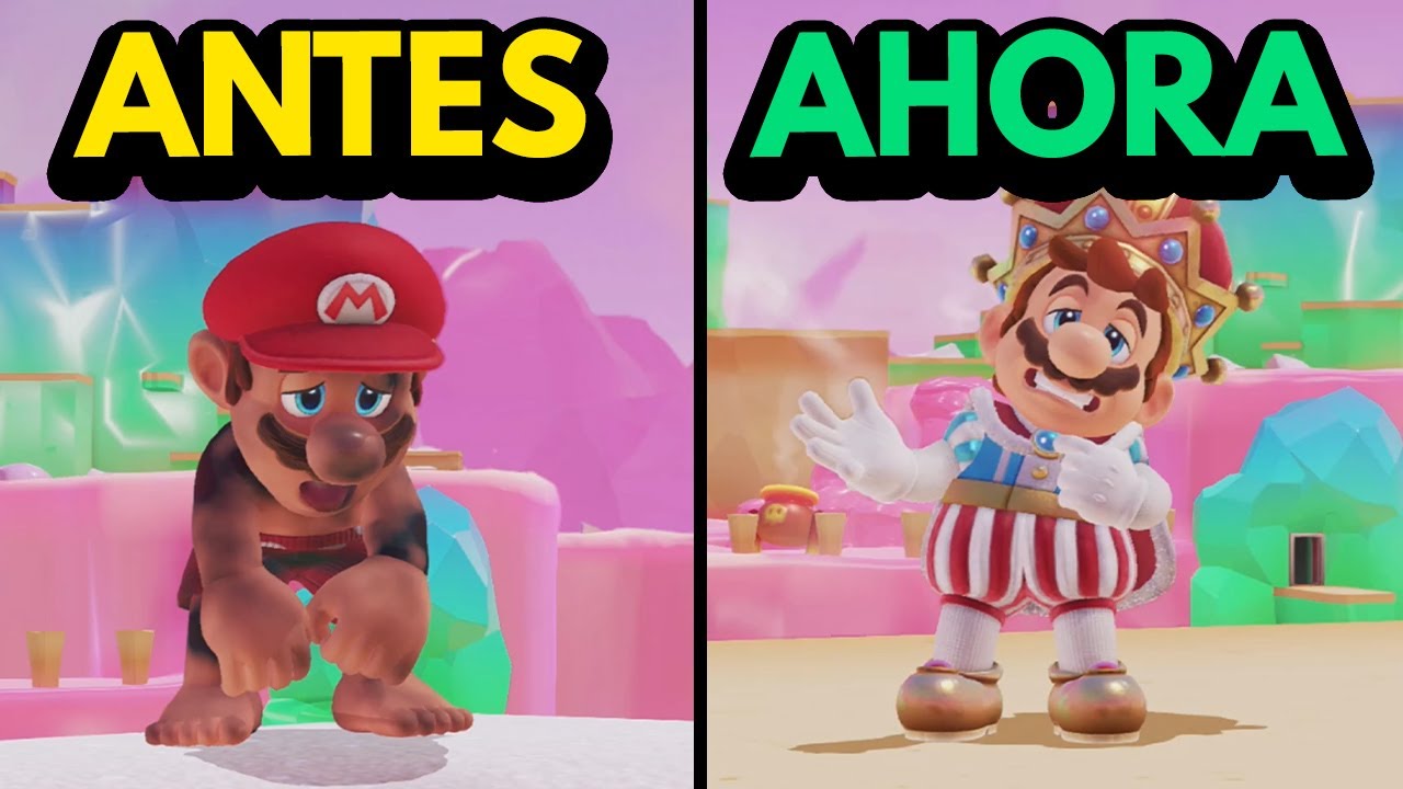 Juego al Super Mario Odyssey contra MI MISMO