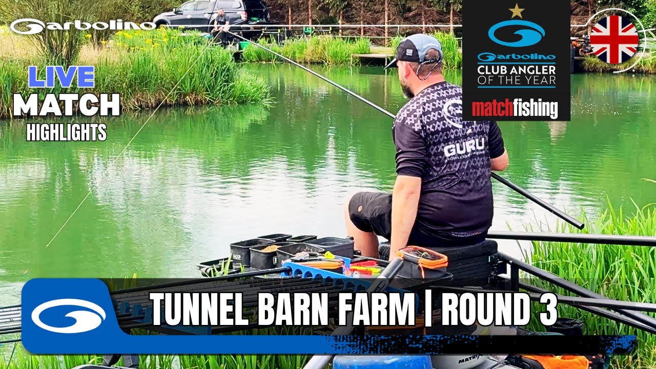TUNNEL BARN FARM GARBOLINO CLUB ANGLER OF THE YEAR 2025 | ROUND 3 LIVE MATCH FISHING HIGHLIGHTS