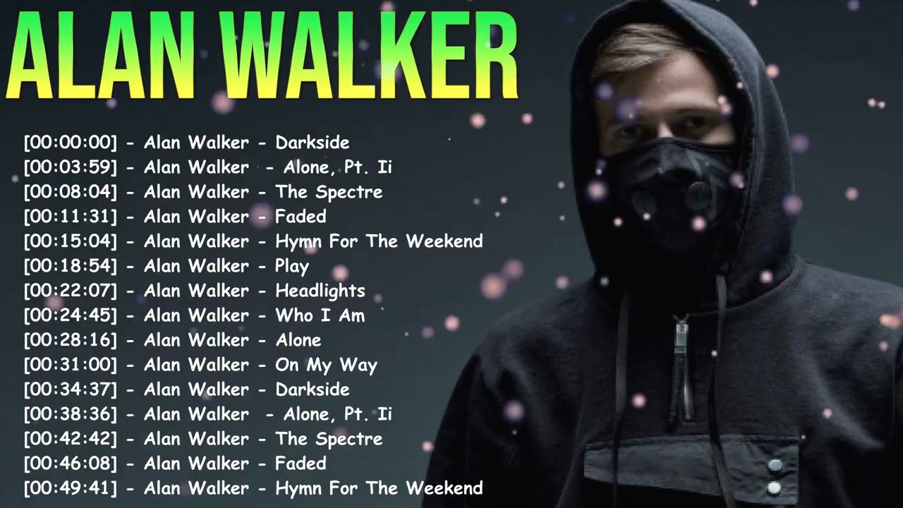 Alan Walker - From Bedroom Producer to Legend | His Greatest EDM Tracks (Full Collection)