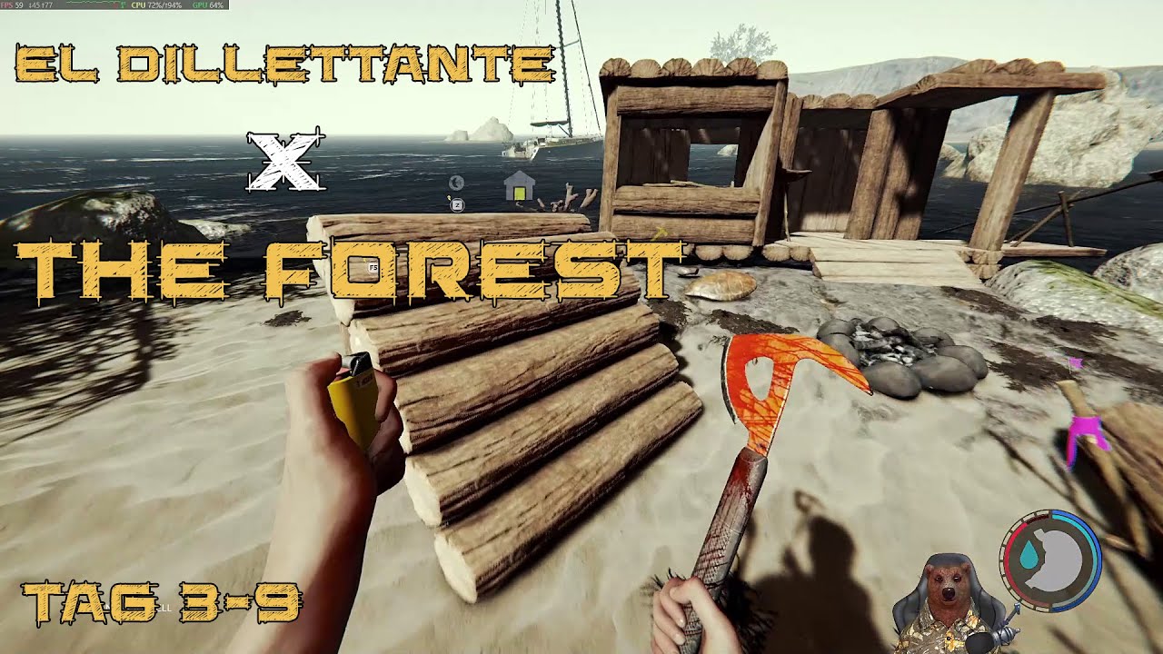 The Forest (Tag 3–9) – Ich bin Holzfäller, und mir geht’s gut