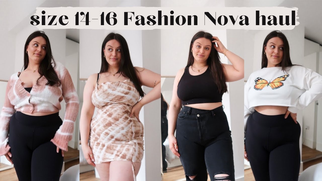 A big fat Fashion Nova Curve haul (size UK 14-16) | beckyloubutton