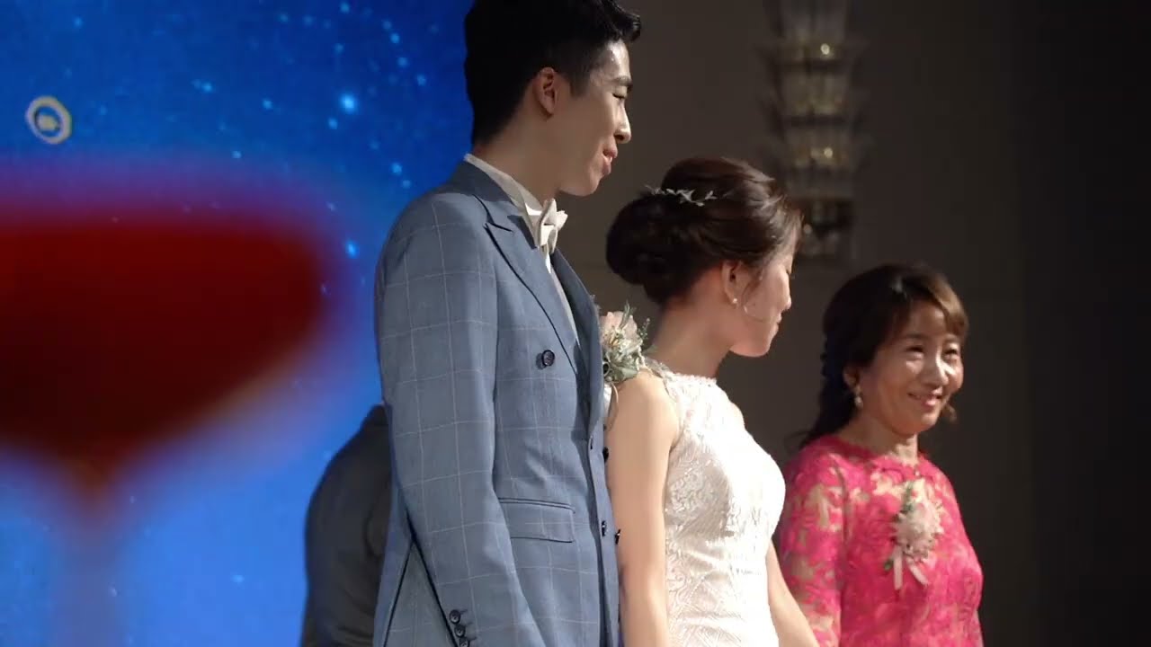 婚禮主持全記錄｜開場、新人進場、香檳塔、婚禮歌手獻唱、主婚人致詞、舞台舉杯｜高雄洲際酒店｜#婚禮主持人 劉千嫚 Charlene