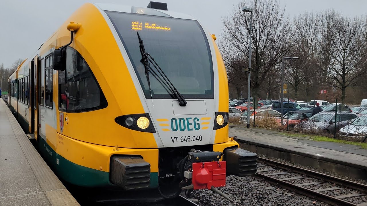 Mitfahrt im GTW auf der RB51 Brandenburg Görden - Brandenburg Hbf
