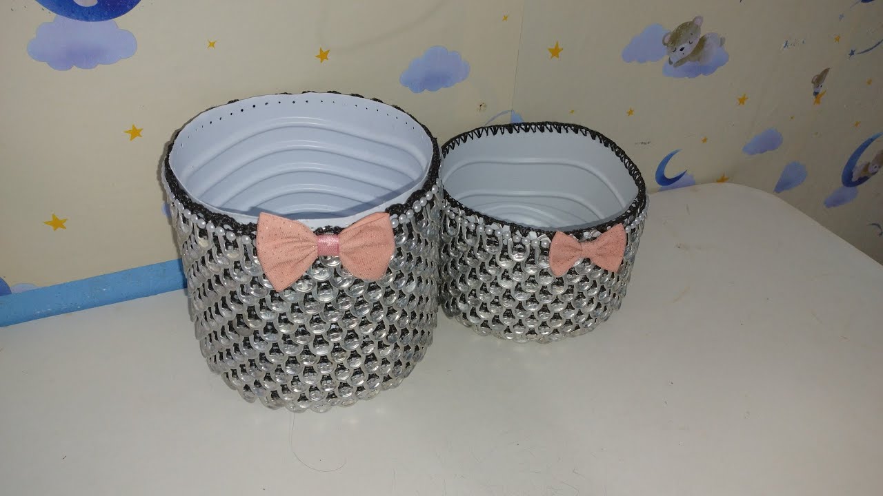 Artesanato com lacre de latinha 