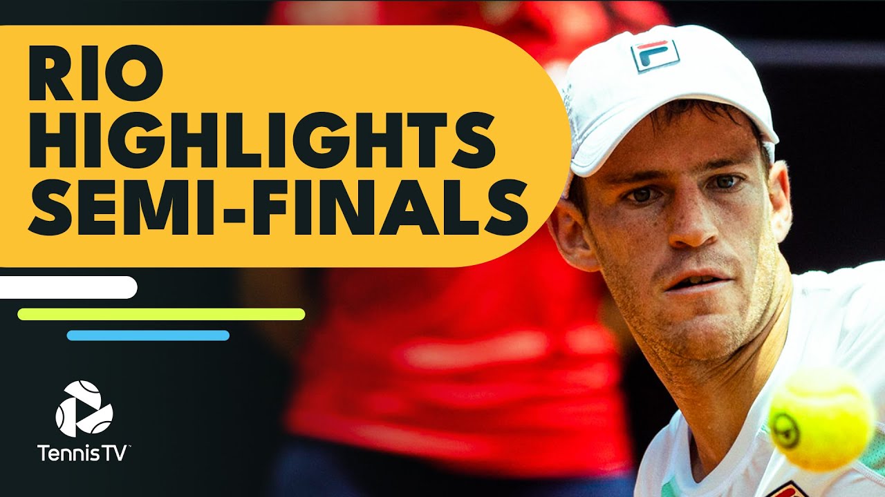 Alcaraz vs Fognini; Schwartzman vs Cerundolo | Rio 2022 Semi-Final Highlights