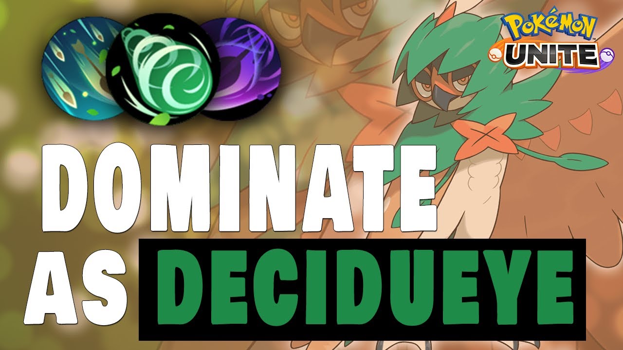 THE ULTIMATE DECIDUEYE GUIDE FOR POKEMON UNITE!