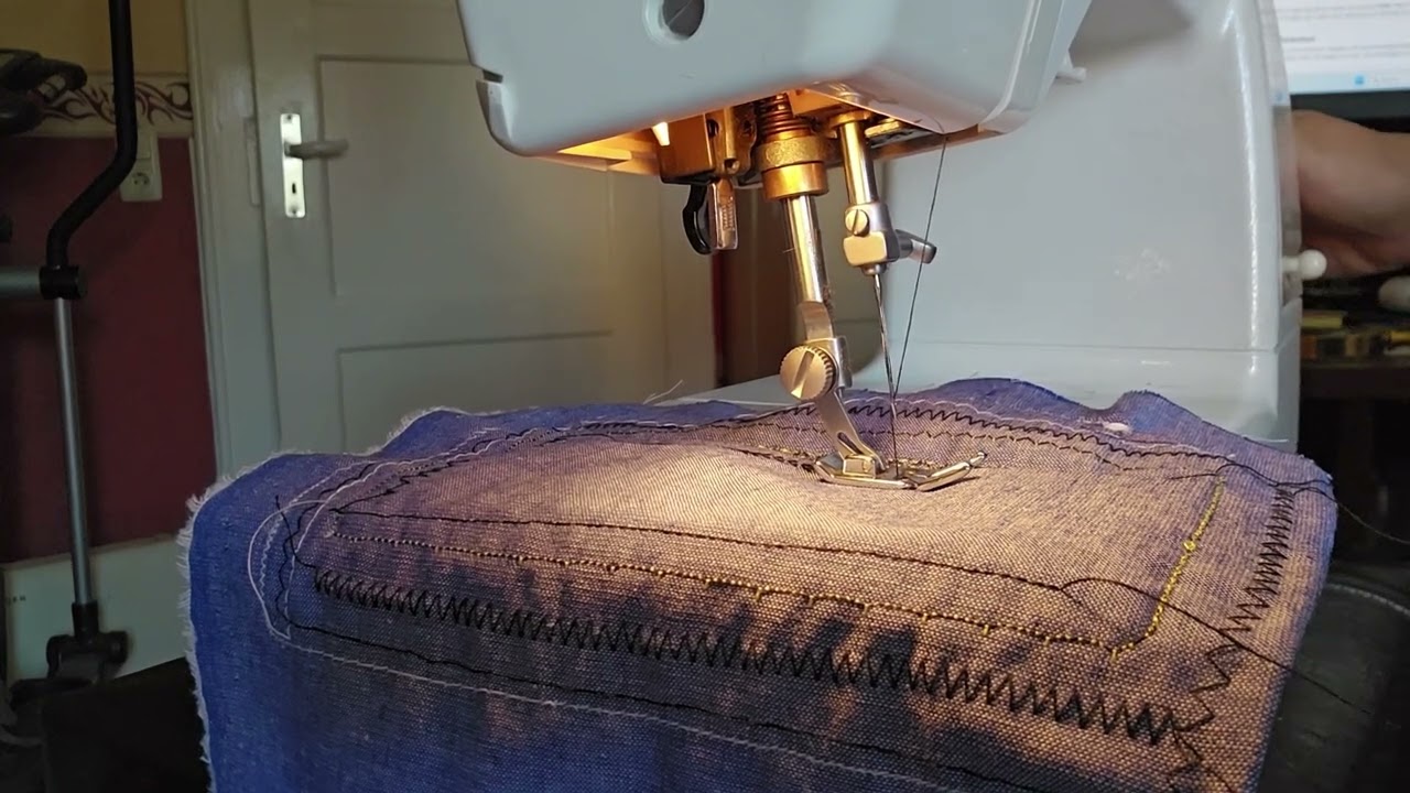 Nähmaschine Singer Concerto 9217 Test, Sewing machine review, швейная машина тест