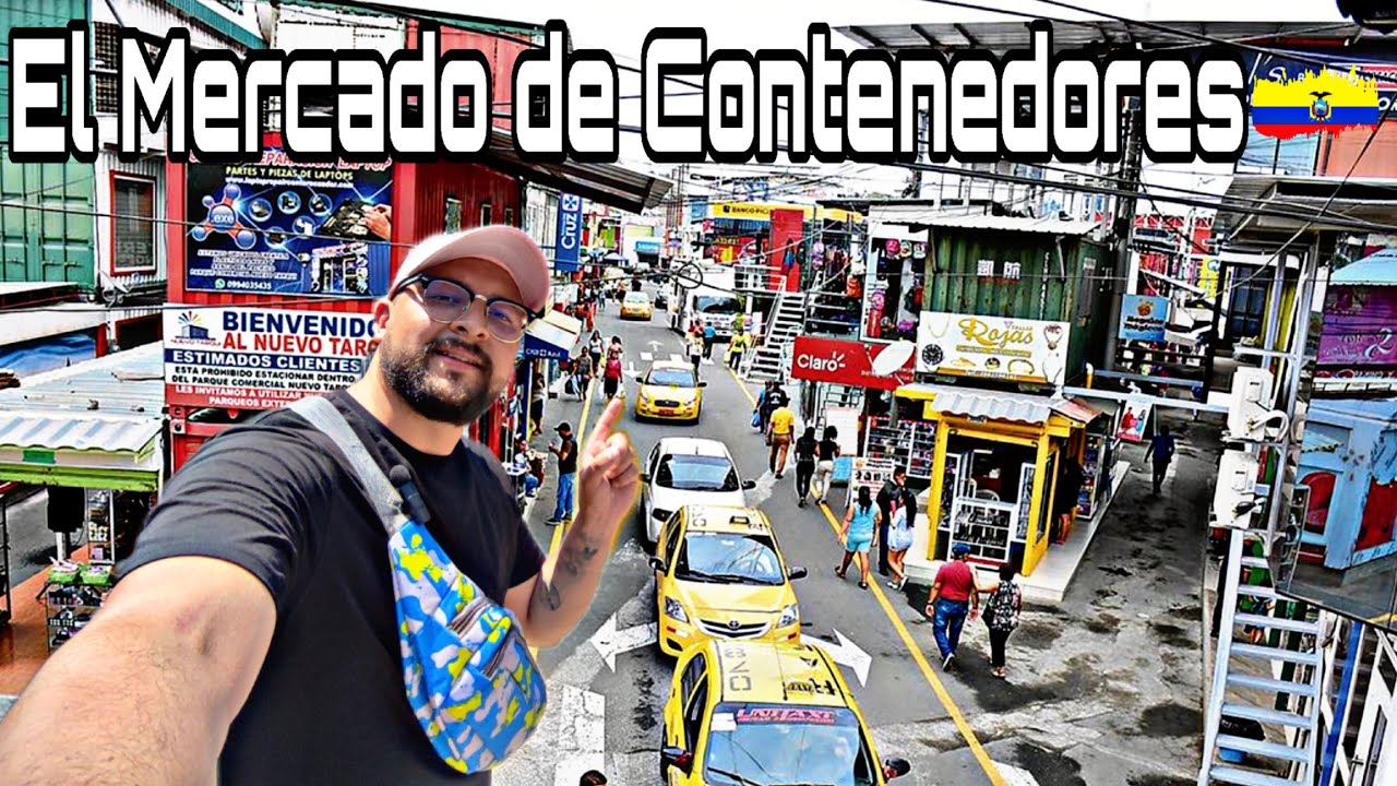 El  MERCADO CALLEJERO más GRANDE de MANTA 😨 ¿Es Peligroso?