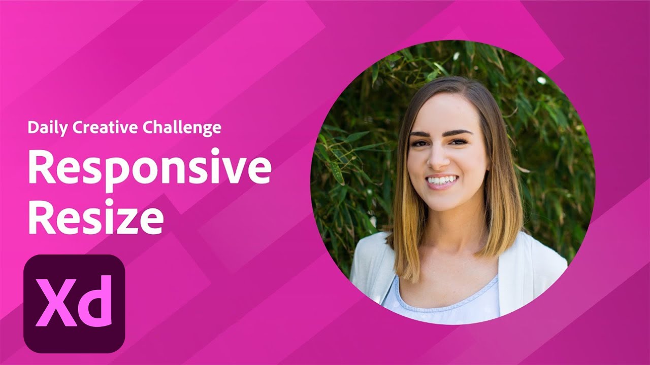 Adobe XD Daily Creative Challenge - Responsive Resize | Adobe Creative Cloud