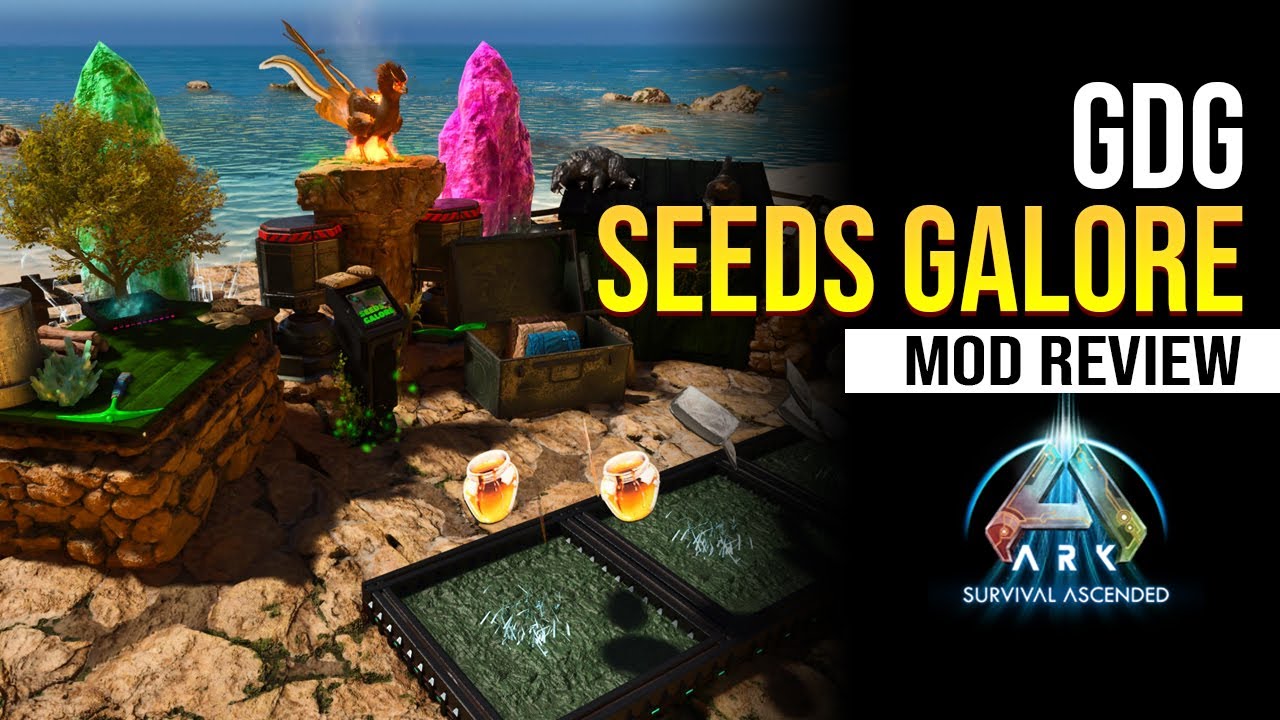 GDG Seeds Galore — обзор мода (Ark Survival Ascended)