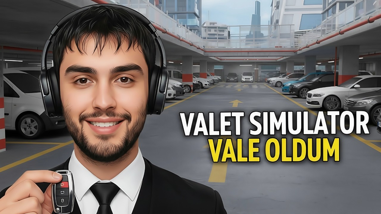 VALET SIMULATOR | ARABALAR BENDE EN UFAK HATANIN BİLE AFFI YOK! 😱