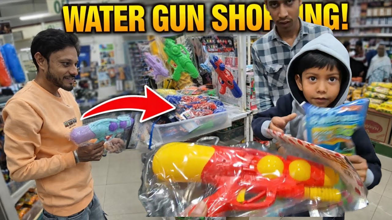Holi aa gai 💦🤩...pichkari abhi se! 😂 | aanav ki mosi b aayi | Family Daily Vlog