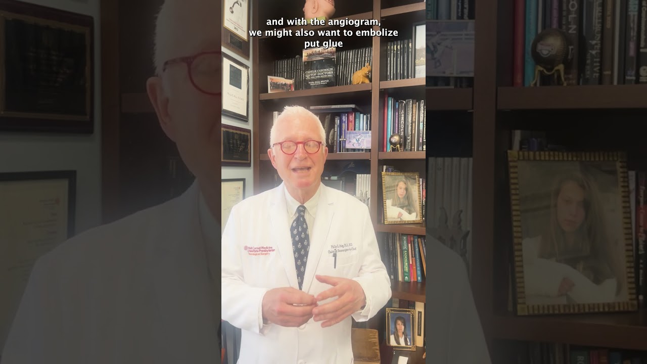Dr. Phil Stieg: Hemangioblastoma in Brief