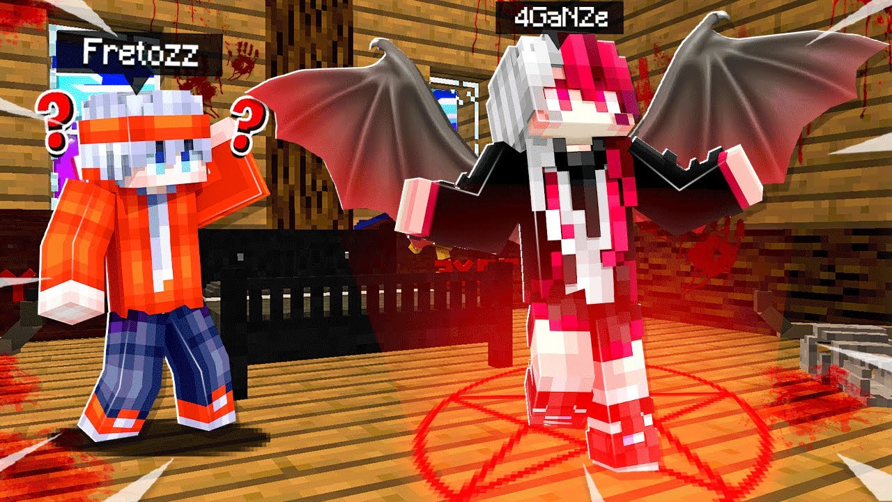 Minecraft หมู่บ้านสยองขวัญ ตอน น้องหวานแปลงร่างเป็นปีศาจ EP.2
