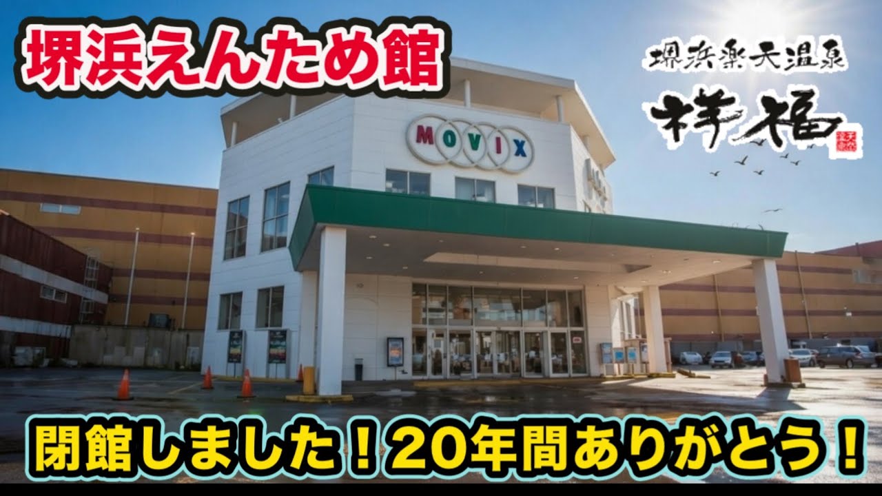 【堺浜えんため館】ついに閉館❗️20年間のメッセージに涙。ラストデイ！閉館前に見たかった景色全部見せます。【MOVIX堺・ゲームパニック・ボウリング】