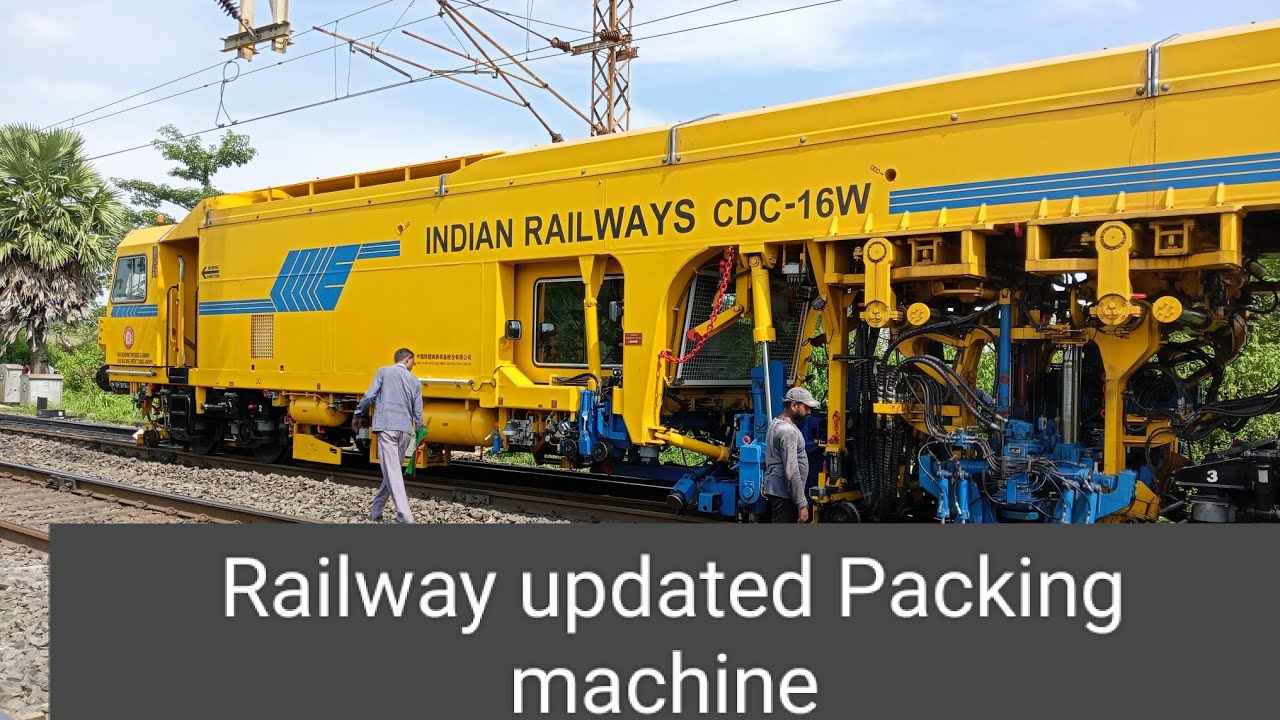Railway updated Packing machine work #indianrailway #rrcgroupd #rrb #railwaywork #machinework