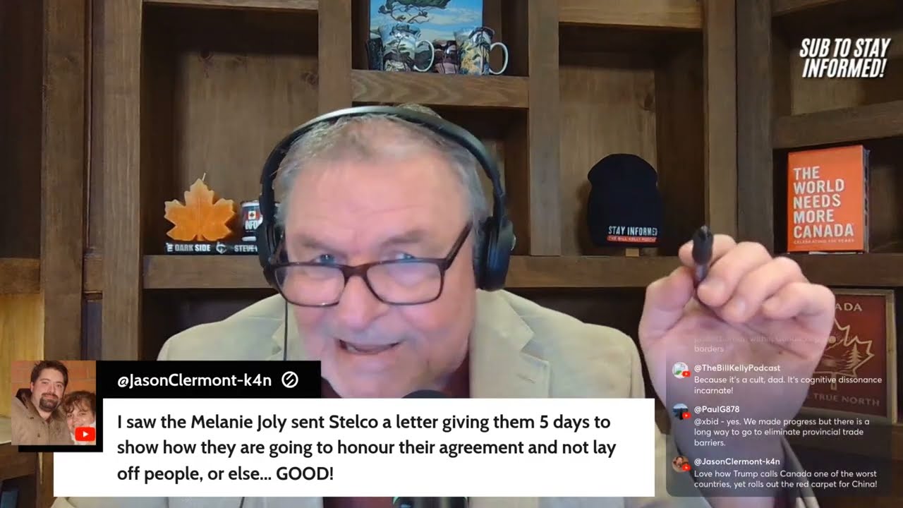 Bill's Thoughts on Melanie Joly's Letter to Stelco and Canada's Steel Industry
