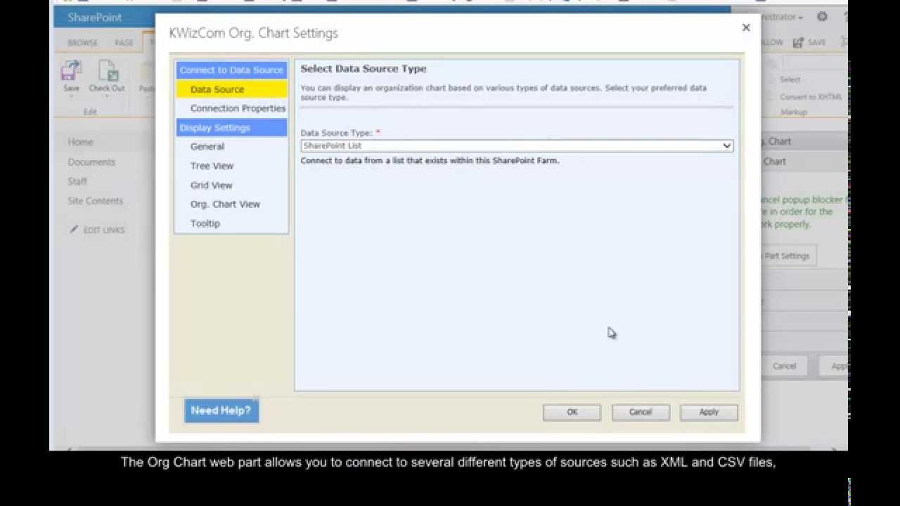 Organizational Chart web part for SharePoint Introduction - SnapOn Software