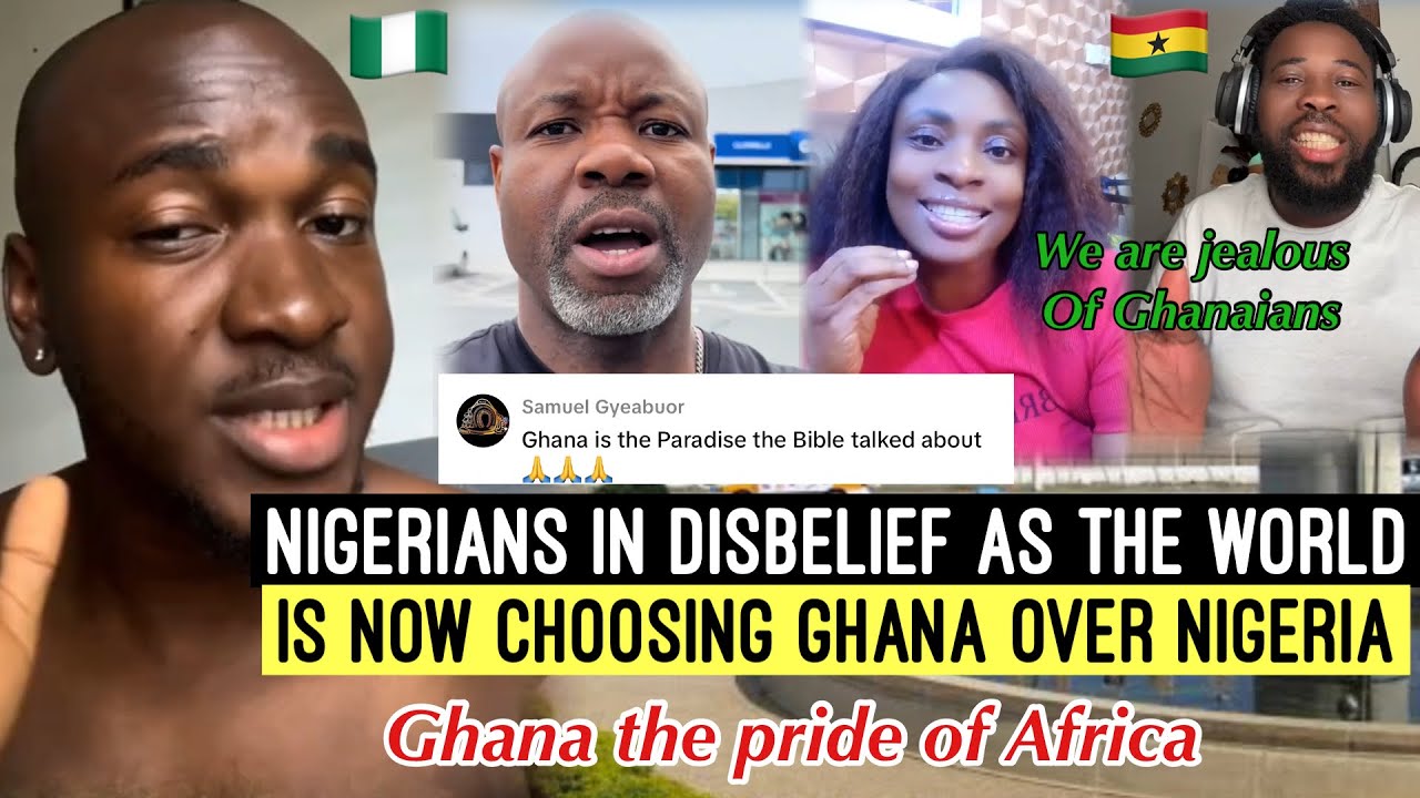 TENSION🔥 NIGERIANS IN DISBELIEF AS THE WORLD IS NOW CHOOSING GHANA OVER NIGERIA 