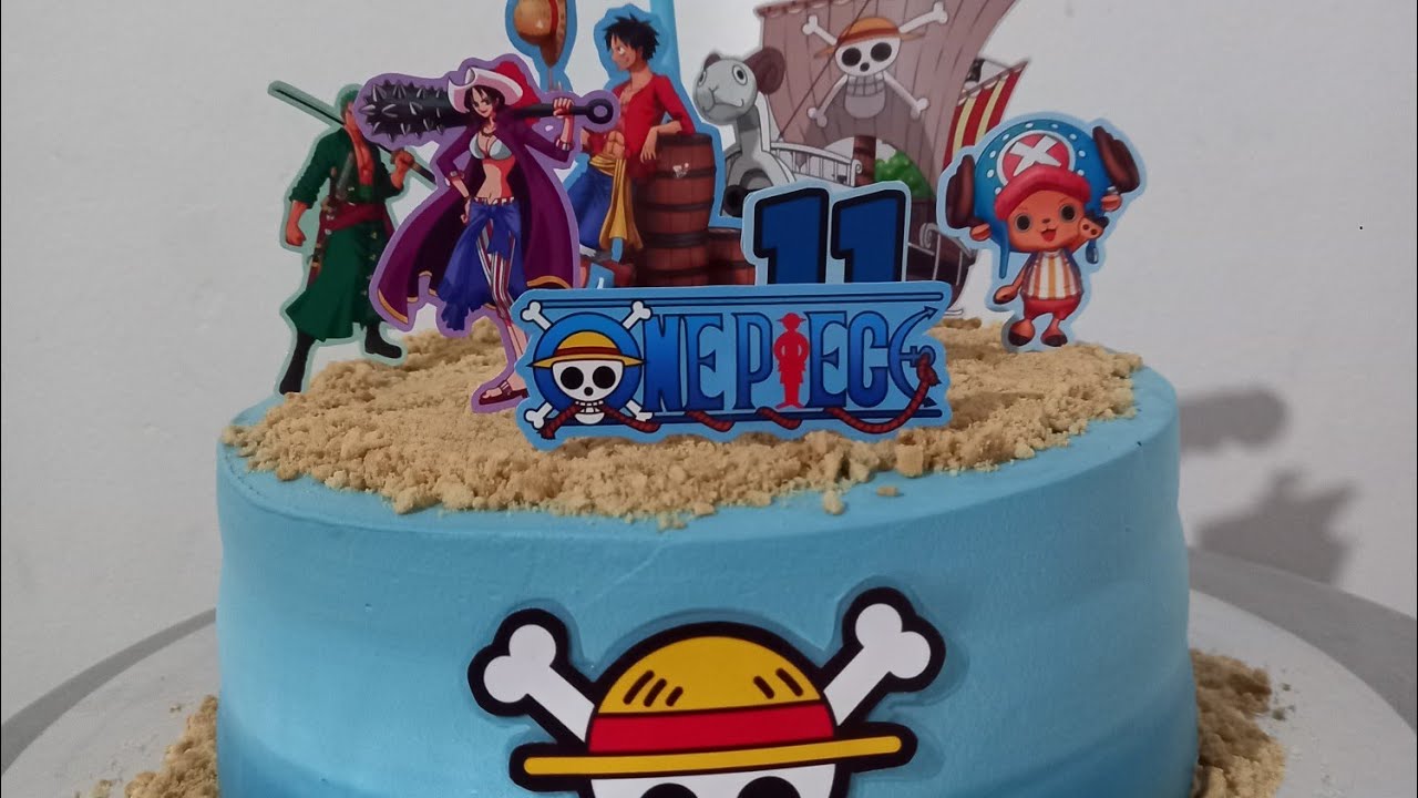 decoração  simples..one piece...